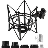 Microphone Shock Mount, Condenser Mic Holder Stand for AT2020 MXL 770 MXL 990 Neumann U8/U87Ai Samso