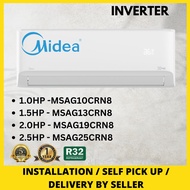 Midea Inverter/non inverter 5 star Air Cond/Air conditioner R32 MSXS-CRDN8/MSAG 1hp 1.5hp 2hp 2.5hp