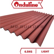 ONDULINE Classic Roofing Sheet Black Brown Red Green 2000mm x 950mm x 3mm Light Weight Easy Install Roof Atap Genting