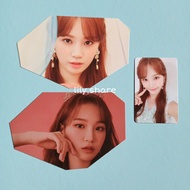 IZ*ONE BLOOM*IZ Chaewon Photocard AR card/ Postcard I WAS I AM I WILL IZONE BLOOMIZ/