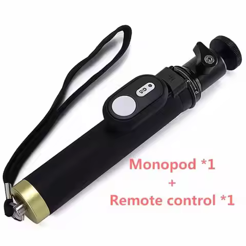 Clownfish For Xiaomi Yi 4K Camera Monopod + Remote Control Kit Wifi For Yi 4K+ Action Camera Accerro