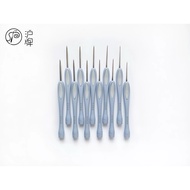 🇲🇾(0.6mm-4.0mm) 沪牌钩针 圆尾防滑塑柄钩针毛线编织材料包勾针 Hu Brand Crochet Hook Berkualiti