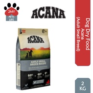 ACANA ADULT SMALL BREED RECIPE FOR DOG DRY FOOD 2KG