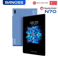 【2025 TOP4】BANOSS N70 Tablet PC 10.1 Inches Android 11 5G WiFi 8800mAh Dual SIM 4G Gaming Online Cla