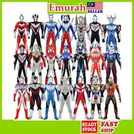 Ultraman Action Figure 13cm/23cm Toy Mainan Budak Lelaki Mainan Robot Toys Geed Tiga Blazar Trigger 