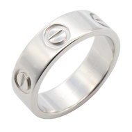 [Used] Cartier Love Ring, Platinum 950, Unisex, Used A