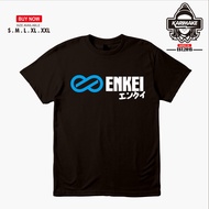 Enkei Wheels Logo Japanese Font Automotive T-Shirt - JURAGANPOLOSHIRT