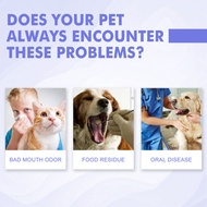 [Ready Stock] Yegbong Dog Bad Breath Spray Fresh Breath Pet Deodorant Deodorant Saliva Spray Oral Cl