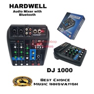Audio Mixer HARDWELL DJ 1000 with Bluetooth Mp3