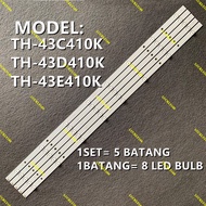 TH-43C410K / TH-43D410K / TH-43E410K PANASONIC 43 INCH LED TV BACKLIGHT ( LAMPU TV ) 43" LG LED BACK