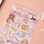 Peach and Goma Stickers