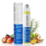 Hair Growth Serum Roll On with 3% Rosemary,3% Batana Oil,2% Pea Extract,2% Ginger Root Oil,Stronger 