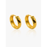 916 Gold Enigma Earring