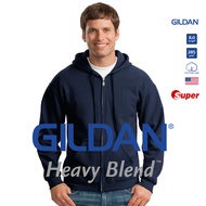 [US Size] GILDAN® ซุปเปอร์ เฮฟวี่เบลนด์ ฮู้ดแบบซิป - กรม 32C