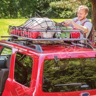 Cargo Net Luggage Roof Rack Top Car Roof Pickup Goods Fastener Net Car Roof Storage Bag Cargo Pack S