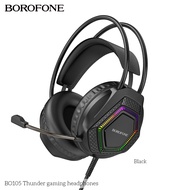 BOROFONE BO105 Thunder Gaming Wired Big 50mmHeadphones with Mic. 2M Cable Length