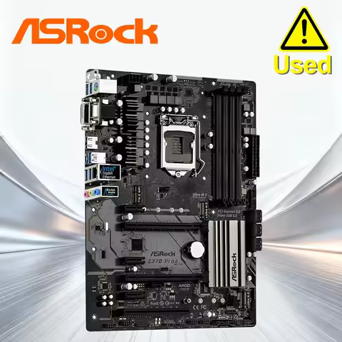 ASRock Z370 Pro4 Desktop Motherboard With Intel Z370 Z370M DDR4 LGA 1151 Original Desktop Mainboard