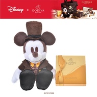 R RD Japan Disney GODIVA Co-Branded Valentine's Day Chocolate Gift Box Mickey Shape Doll 5 Pcs Chocol