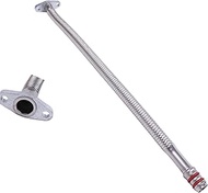 YUXSOUQ Turbocharger Return Tube Oil Drain 3926842 Compatible With B5.9 Cummins 4B 4BT 6B 6BT 6CT 8.