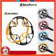 Ready Stock - Mountain Bike Crank Protector 104BCD 40T / 42T Chainring Protection Cover Bicycle Cran