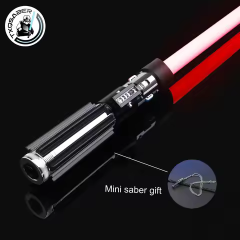 TXQ Darth Vader EP5 Christmas COMBAT Smooth Swing Metal Lightsaber Saber Force Heavy Dueling Skywalk