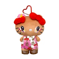 Hello Kitty Keychain Tan Color Heart Ring 15 cm High Direct From Japan Sanrio Tanned Plush Mascot Ca