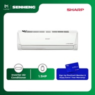 SHARP J-Tech Inverter Plasmacluster Air Conditioner Penghawa Dingin | Air-cond | Air conditioner | A