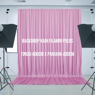 Backdrop background filamin height 400cm x length 400cm