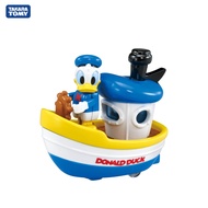 Takara Tomy โทมิก้า Dream Tomica Ride on Disney RD-04 Donald Duck &amp; Steam Boat