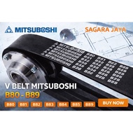 V-Belt Vanbel Fanbel MITSUBOSHI B80 B81 B82 B83 B84 B85 B86 B87 B88 B89