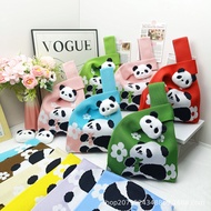 Children's Day Gift Bag Chengdu Panda Grandpa Souvenir Cute Knitted Bag Handbag Vest Bag