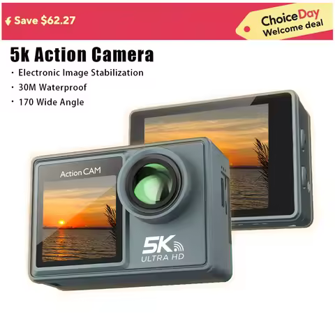 Action Camera 5K 4K bicycle camera Electronic Stabilizer Action cam WiFi sports video cameras Helmet