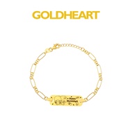 Goldheart 999 Gold Little Twin Stars Sanrio Playtime Collection Bracelet
