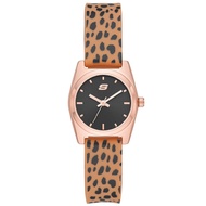 Skechers Women Leopard Silicon Strap Analog Watch SR6219