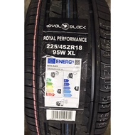 225/45R18 225 45 18 ROYAL BLACK Car tyre tire kereta tayar Wheel Rim 18 inch