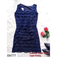 A1 EN777 Imported Tassel Party Dress, Shiny Material, Cool, Luxurious Lining ootd/ Real Pic/ Cheap/
