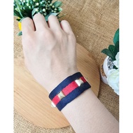 Magnetic stud cloth bracelet - grk590045