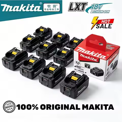 Makita 18V 6.0Ah Battery Original Lithium ion Rechargeable Battery 18V 6000mAh Replacement Battery B