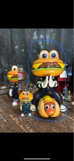 絕版 happi class漢堡包 X 熱狗