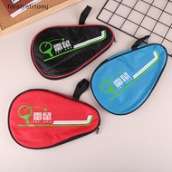 forstretrtomj Table Tennis Rackets Bag For Training Ping Pong Bag Gourd Shape Oxford Cloth Racket Case For 1 Ping Pong Paddle And 3 Balls EN