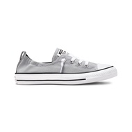 Converse รองเท้าผ้าใบ Sneakers คอนเวิร์ส CTAS SHORELINE GLITTER SLIP GREY ผู้หญิง women สีเทา 572064C 572064CH1GYXX 8 One