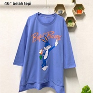 tshirt viral perempuan cotton bugs bunny