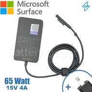 Microsoft Surface Adapter ของแท้ ค่าไฟ 65W 15V 4A สายชาร์จ Surface Pro 7  8 9 / Surface 1706 1796 สา
