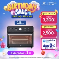 Worldtech เตาอบ ลมร้อนอเนกประสงค์ ความจุ 18 ลิตร 14 โปรแกรม ความจุใหญ่ ฟังก์ชันครบ พร้อมจอ LED รุ่น 