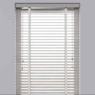 Tirai Gulung ukuran 69x163cm Venetian Blinds 25mm - Putih tirai horden tarik