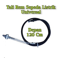 TALI REM SEPEDA LISTRIK UNIVERSAL 1SET DEPAN-BELAKANG