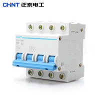 CHNT Chint Miniature Circuit Breaker C Type DZ47-60 4P 6A-60A Circuit Breaker Chint Four-Pole Circui