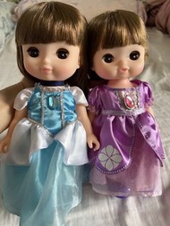 Bandai x Disney 妮妮 沙奈 公主 米妮 Remin  & Solan