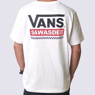เสื้อVANS SAWASDEE T-SHIRT WHITE สินค้ามีประกันแท้