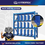 HYPERACK ™️ Rack Shelves Divider Boltless Rack Divider Storage Rack Organizer Steel Plate Shelf Sepa